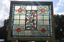 Load image into Gallery viewer, Antique English Victorian Stained Glass c.1880 - The Barn Antiques