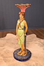 Load image into Gallery viewer, Art Nouveau Majolica Pedestal - The Barn Antiques