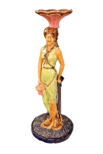 Load image into Gallery viewer, Art Nouveau Majolica Pedestal - The Barn Antiques