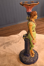 Load image into Gallery viewer, Art Nouveau Majolica Pedestal - The Barn Antiques