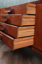 Load image into Gallery viewer, Bath Cabinet Makers African Teak and Rosewood Credenza