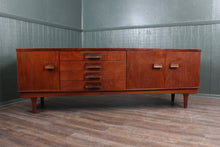 Load image into Gallery viewer, Bath Cabinet Makers African Teak and Rosewood Credenza
