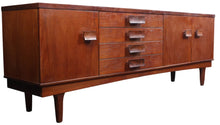 Load image into Gallery viewer, Bath Cabinet Makers African Teak and Rosewood Credenza