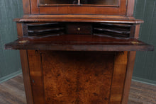 Load image into Gallery viewer, Burl Walnut Corner Cabinet c.1940
