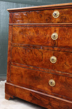 Load image into Gallery viewer, Burl Walnut French Chest c.1780