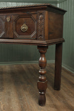 Load image into Gallery viewer, Carved English Oak Sideboard c.1830