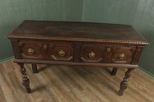 Load image into Gallery viewer, Carved English Oak Sideboard c.1830