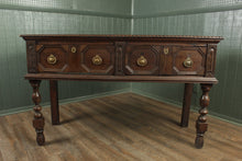 Load image into Gallery viewer, Carved English Oak Sideboard c.1830