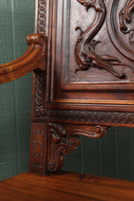 Load image into Gallery viewer, Carved French Walnut Bench c.1880