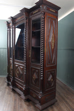Load image into Gallery viewer, Continental Mahogany Bookcase c.1920