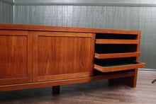 Load image into Gallery viewer, Danish Credenza with Ceramic Tile Top c.1960