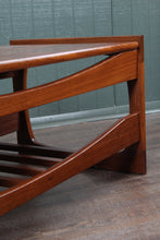 Load image into Gallery viewer, Danish Midcentury Teak and Tile Coffee Table c.1960
