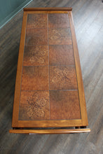 Load image into Gallery viewer, Danish Midcentury Teak and Tile Coffee Table c.1960
