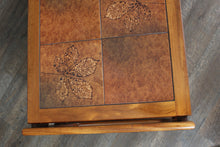 Load image into Gallery viewer, Danish Midcentury Teak and Tile Coffee Table c.1960