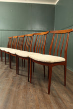 Load image into Gallery viewer, Danish Midcentury Teak Chairs c.1960 set of 6