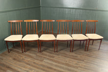 Load image into Gallery viewer, Danish Midcentury Teak Chairs c.1960 set of 6