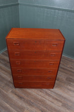 Load image into Gallery viewer, Danish Teak Chest c.1960