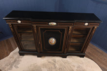 Load image into Gallery viewer, Ebonized French Breakfront Cabinet c.1850 - The Barn Antiques