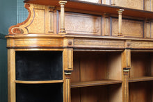 Load image into Gallery viewer, English Ash Aesthetic Movement Bookcase c.1870
