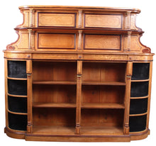Load image into Gallery viewer, English Ash Aesthetic Movement Bookcase c.1870