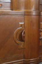 Load image into Gallery viewer, English Beautility Art Deco Oak Cocktail Cabinet c.1930