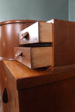 Load image into Gallery viewer, English Beautility Art Deco Oak Cocktail Cabinet c.1930