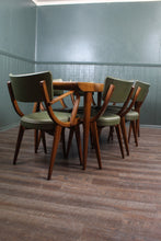 Load image into Gallery viewer, English Beech Stoe BenChair of Frome; Table and Chairs c.1960