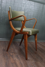 Load image into Gallery viewer, English Beech Stoe BenChair of Frome; Table and Chairs c.1960