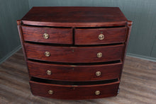 Load image into Gallery viewer, English Bowfront Mahogany Regency Chest c.1830