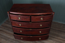 Load image into Gallery viewer, English Bowfront Mahogany Regency Chest c.1830