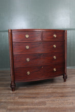 Load image into Gallery viewer, English Bowfront Mahogany Regency Chest c.1830