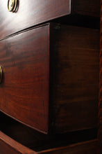 Load image into Gallery viewer, English Bowfront Mahogany Regency Chest c.1830