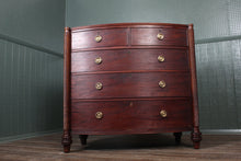 Load image into Gallery viewer, English Bowfront Mahogany Regency Chest c.1830