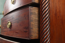 Load image into Gallery viewer, English Bowfront Mahogany Regency Chest c.1830