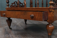 Load image into Gallery viewer, English Burl Walnut Canterbury c.1880