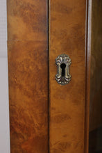 Load image into Gallery viewer, English Burl Walnut Corner Cabinet c.1950