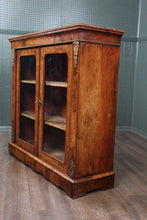 Load image into Gallery viewer, English Burl Walnut Pier Cabinet c.1880 - The Barn Antiques