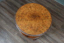 Load image into Gallery viewer, English Burl Walnut Revolving Bookcase c.1930