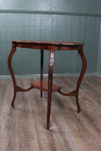 Load image into Gallery viewer, English Carved Mahogany Occasional Table c.1900