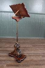 Load image into Gallery viewer, English Carved Music Stand c.1900