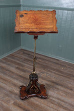 Load image into Gallery viewer, English Carved Music Stand c.1900