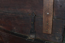 Load image into Gallery viewer, English Carved Oak Bedding Box c.1680