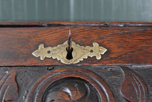 Load image into Gallery viewer, English Carved Oak Bureau c.1780