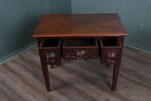 Load image into Gallery viewer, English Carved Oak Table c.1890