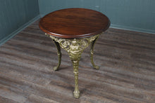 Load image into Gallery viewer, English Cast Iron Based Pub Table c.1900