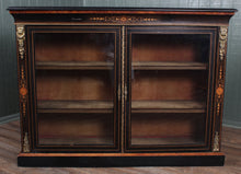 Load image into Gallery viewer, English Ebonized Pier Cabinet c.1890