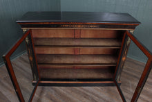 Load image into Gallery viewer, English Ebonized Pier Cabinet c.1890