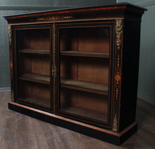 Load image into Gallery viewer, English Ebonized Pier Cabinet c.1890