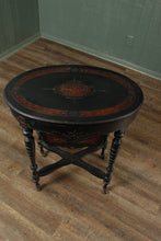 Load image into Gallery viewer, English Ebonized Work Table c.1880