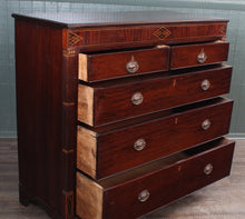 Load image into Gallery viewer, English Georgian Inlaid Chest c1850